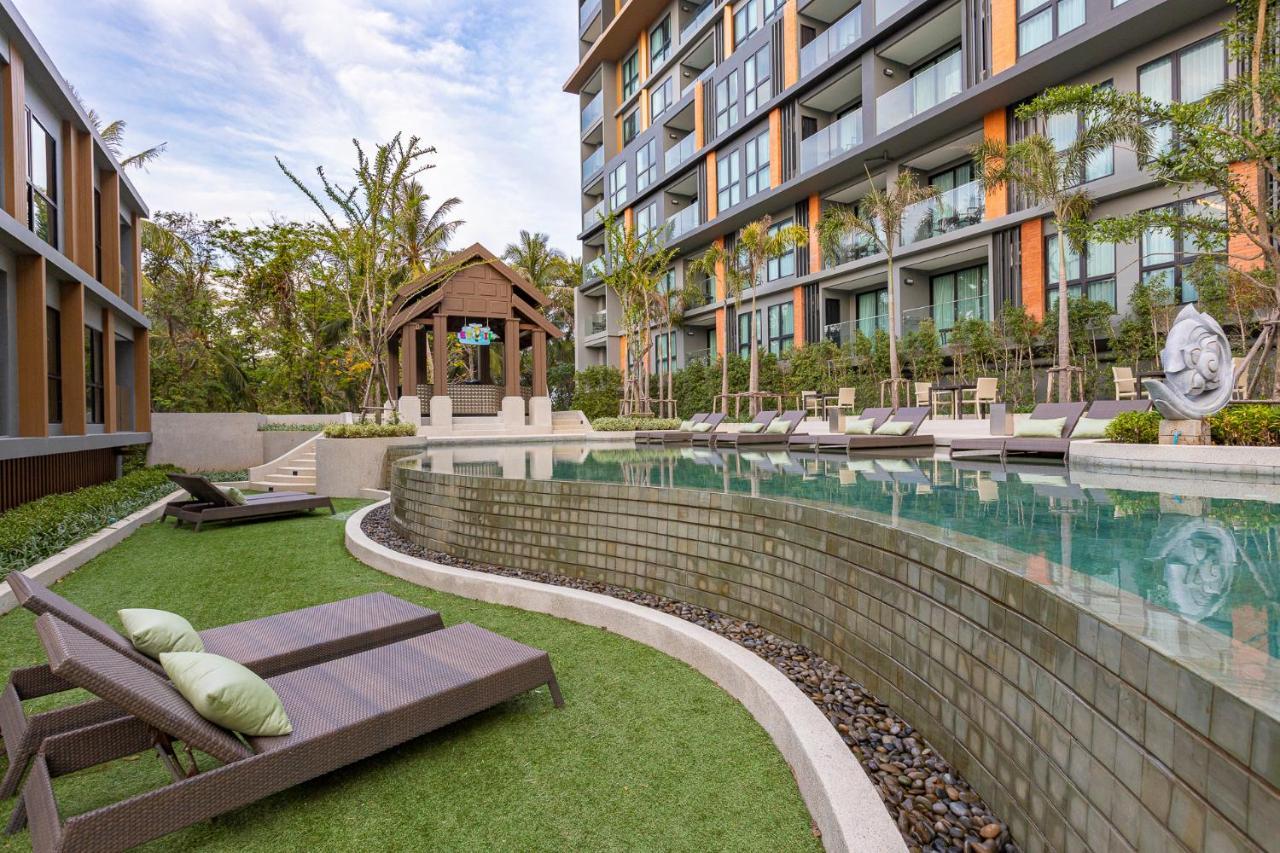 Sea View 1-Br 36 M2 Panora Surin By Holy Cow Apartment Luaran gambar