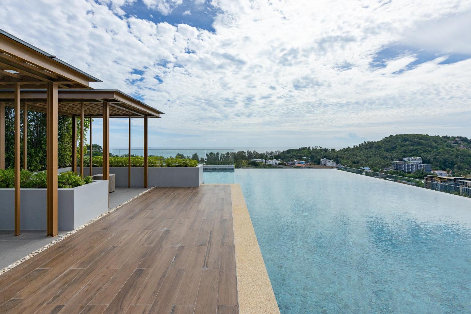 Sea View 1-Br 36 M2 Panora Surin By Holy Cow Apartment Luaran gambar