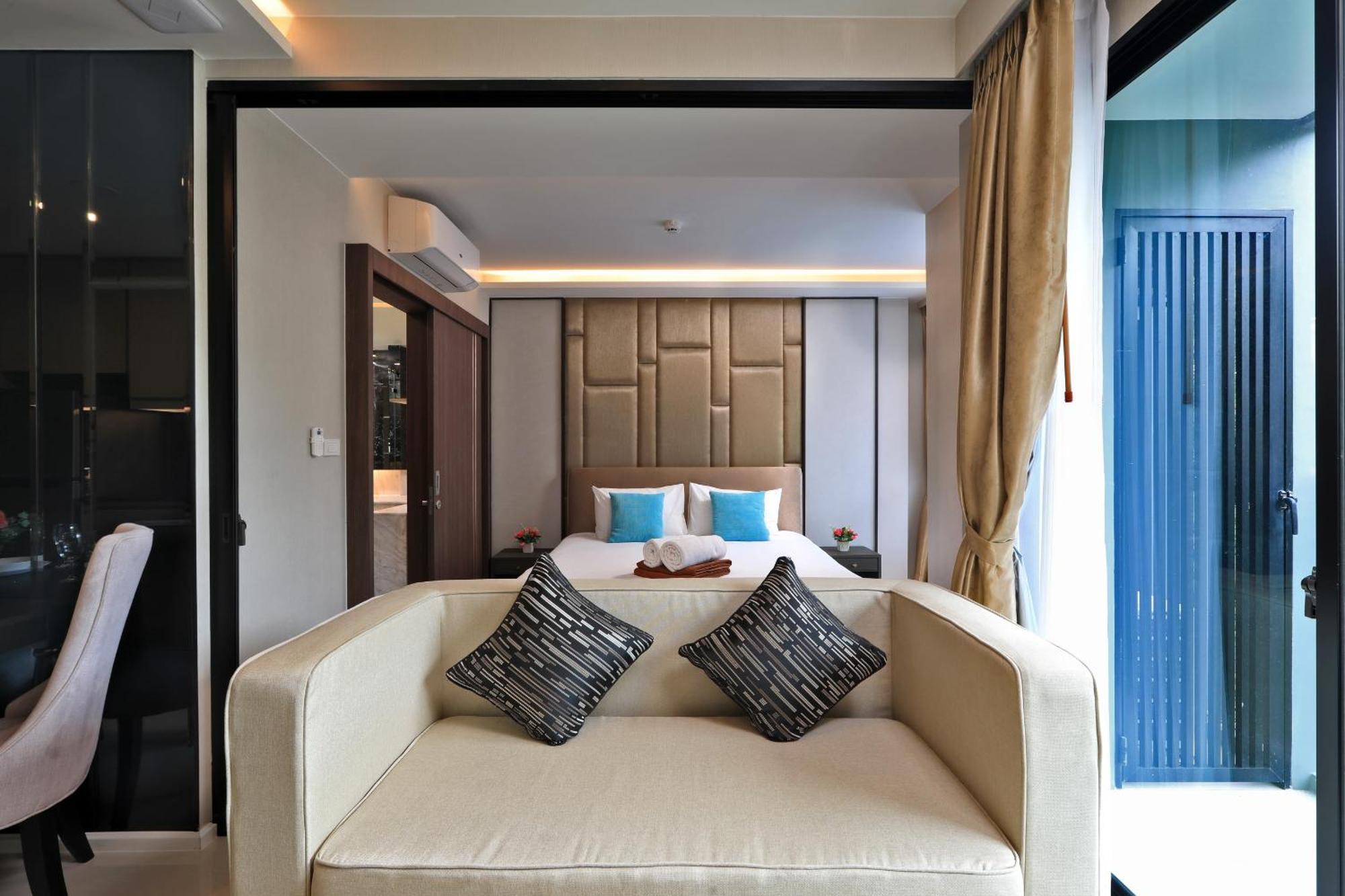 Sea View 1-Br 36 M2 Panora Surin By Holy Cow Apartment Luaran gambar